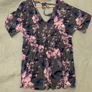 Floral Maternity Top